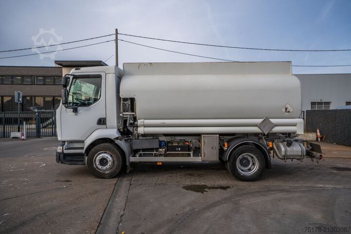Tanklaster RENAULT MIDLUM 220 +ALU 9.500L+4 COMP