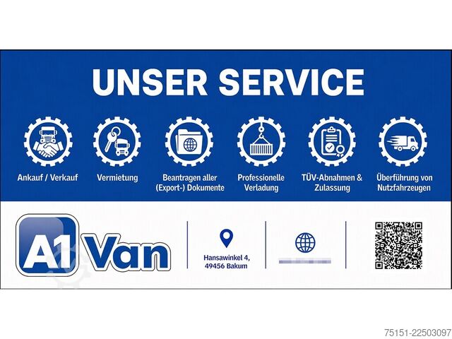 High top van MAN MAN TGE 3.140 Kasten Maxi