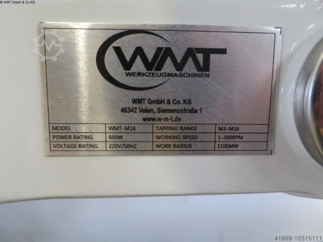 Gewindebohrmaschine WMT FL-M16