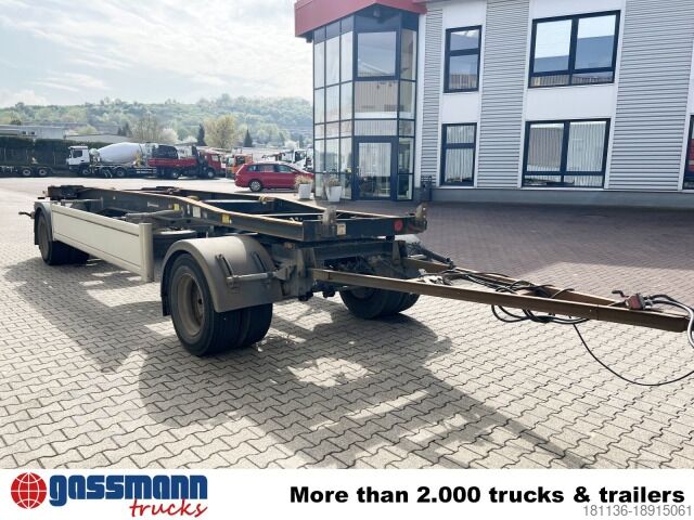 Roll off trailer Hüffermann HSA 18.70 L Schlittenabroller