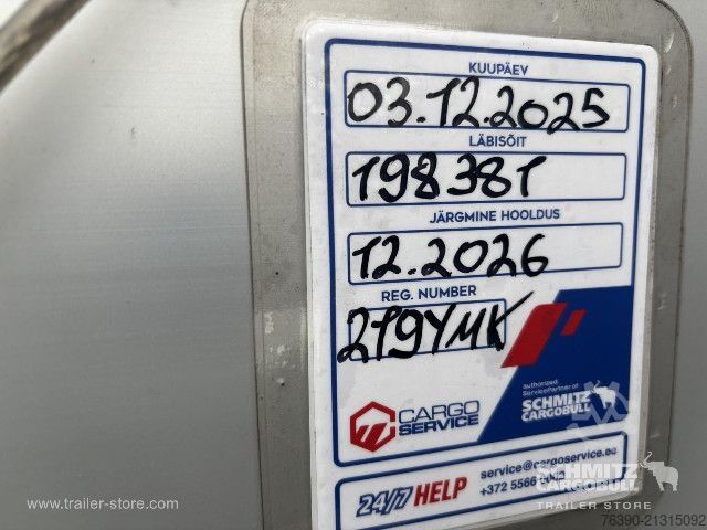 Auflieger mit Pritsche & Plane Schmitz Cargobull Semitrailer Curtainsider Standard