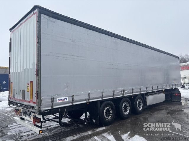 Auflieger mit Pritsche & Plane Schmitz Cargobull Semitrailer Curtainsider Standard