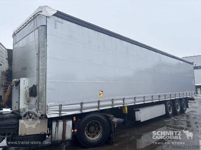 Auflieger mit Pritsche & Plane Schmitz Cargobull Semitrailer Curtainsider Standard
