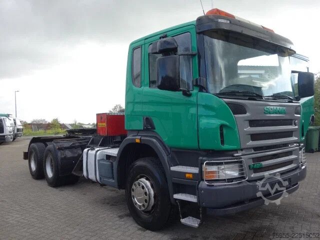 Heavy load Scania P420 6x4 steelsprings