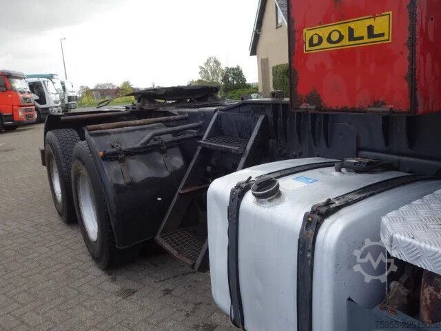 Heavy load Scania P420 6x4 steelsprings