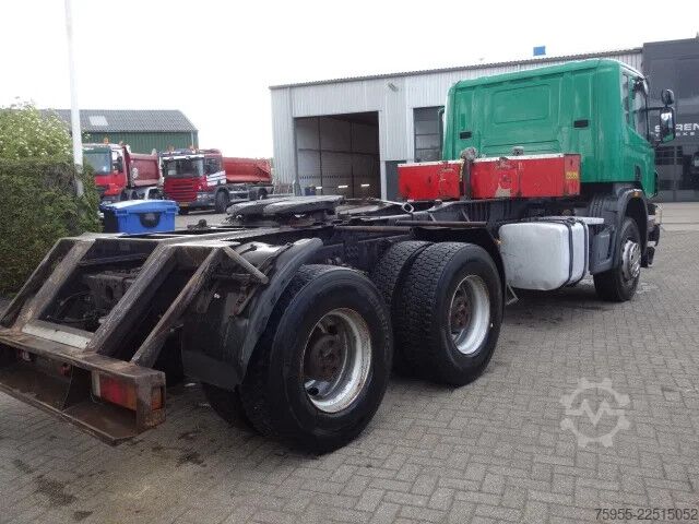 Heavy load Scania P420 6x4 steelsprings