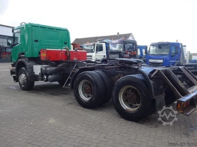Heavy load Scania P420 6x4 steelsprings