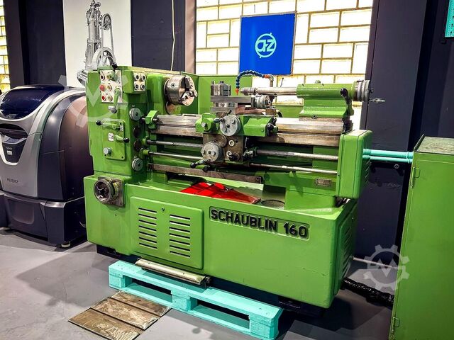 Leit- und Zugspindeldrehmaschine SCHAUBLIN 160