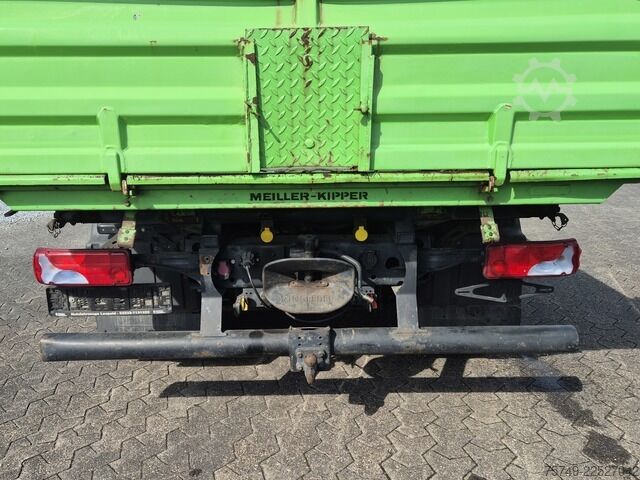 Sonderausbau-Transporter man TGL 8.210 Meiller Kipper 2x AHK