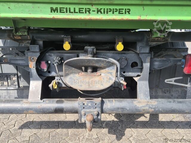 Sonderausbau-Transporter man TGL 8.210 Meiller Kipper 2x AHK