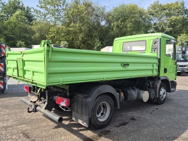 Sonderausbau-Transporter man TGL 8.210 Meiller Kipper 2x AHK