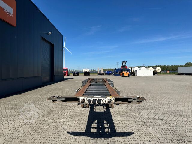 Containertransport Schmitz Cargobull 45FT HC / Leergewicht: 4.240kg / BPW + Trommel ...