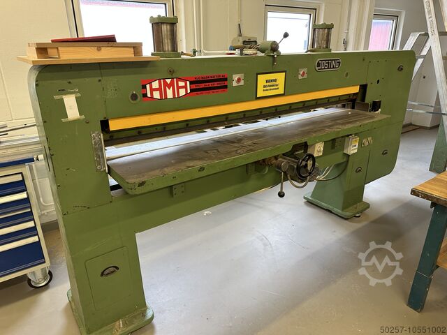 Veneer cutting machine Gustav Josting PFS 2100