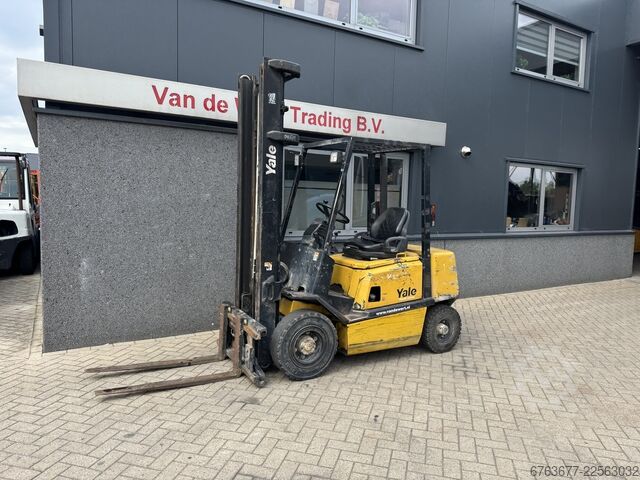 Yale GDP20AF Duplo 430 Seitenschieber Diesel 1995 YALE GDP20AF Duplo 430 Sideshift Diesel 1995