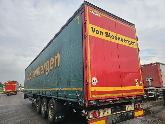 Curtain sided KÖGEL S 24-1 - COIL - SLIDING ROOF--SAF DISC. TUV BEL...