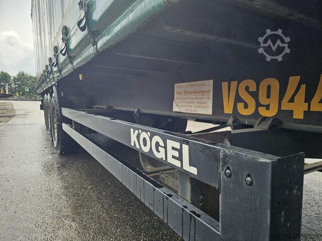 Curtain sided KÖGEL S 24-1 - COIL - SLIDING ROOF--SAF DISC. TUV BEL...