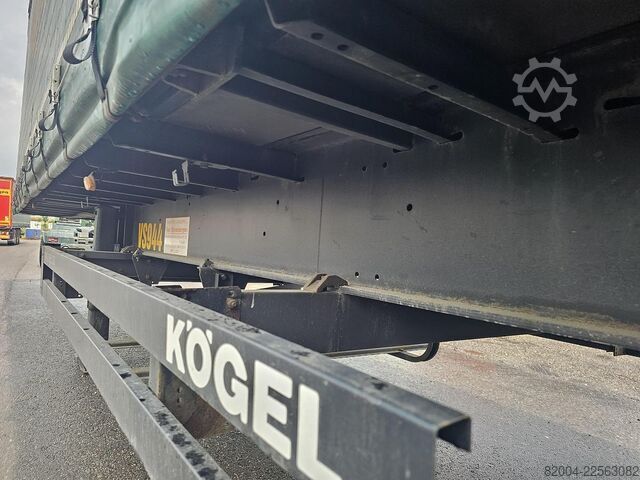 Curtain sided KÖGEL S 24-1 - COIL - SLIDING ROOF--SAF DISC. TUV BEL...