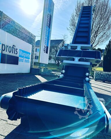 Austragsband Hackschnitzel Granulat die magnetprofis