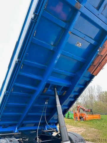 Kipper LKW MAN TGS 26.460 6x2 Pritsche KRAN Greifer lift/lenk
