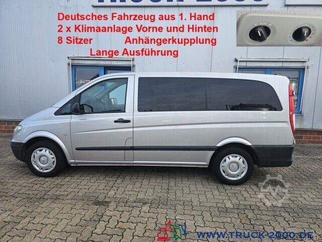 Kleinbus Mercedes-Benz Vito 115 CDI Auto. Lang 8 Sitzer 2xKlima 1. Hand
