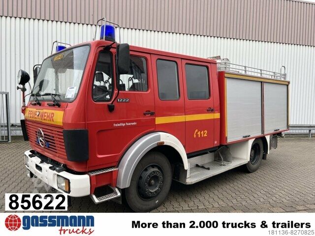 Fire brigade/rescue Mercedes-Benz 1222 F 4x2 Doka, TLF 16/25