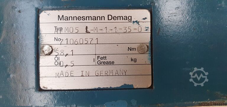 DEMAG Getriebe / Krangetriebe DEMAG AFM04 / AFM06 / AME40 / ADE50