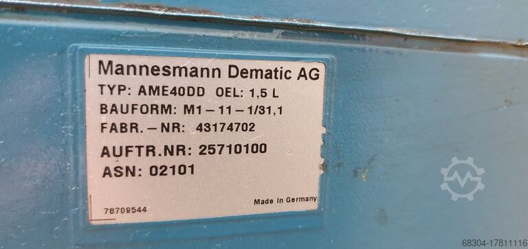 DEMAG Getriebe / Krangetriebe DEMAG AFM04 / AFM06 / AME40 / ADE50