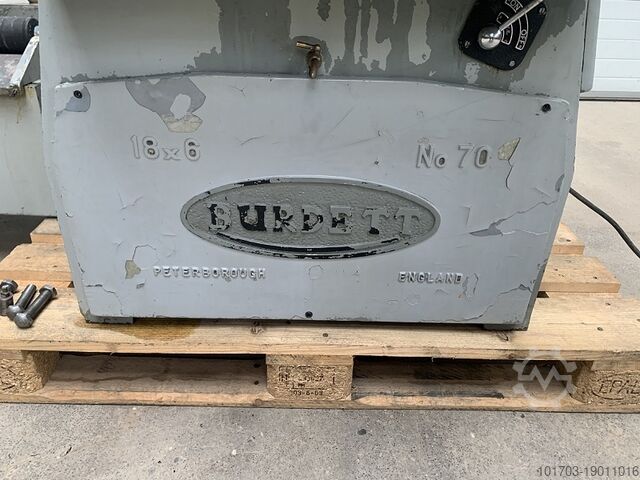 Plane grinding machine Burdett No 70 - 18