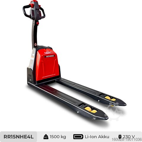 Hochhubwagen SCHORR RR15NHE4L Elektro Niederhubwagen