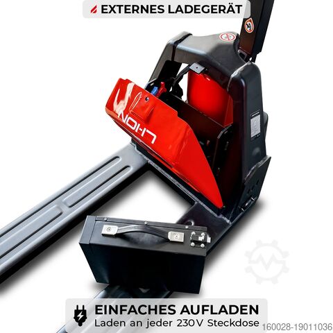 Hochhubwagen SCHORR RR15NHE4L Elektro Niederhubwagen