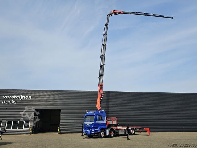Loading platform MAN TGS 35.500 8x4-6 / PALFINGER 92 t/m CRANE +JIB