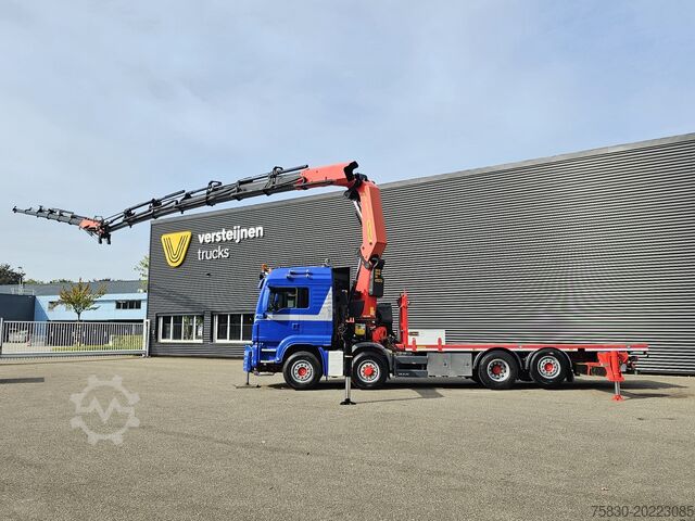 Loading platform MAN TGS 35.500 8x4-6 / PALFINGER 92 t/m CRANE +JIB