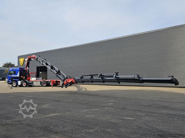 Loading platform MAN TGS 35.500 8x4-6 / PALFINGER 92 t/m CRANE +JIB