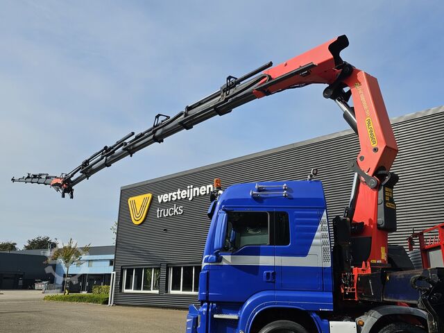 Loading platform MAN TGS 35.500 8x4-6 / PALFINGER 92 t/m CRANE +JIB