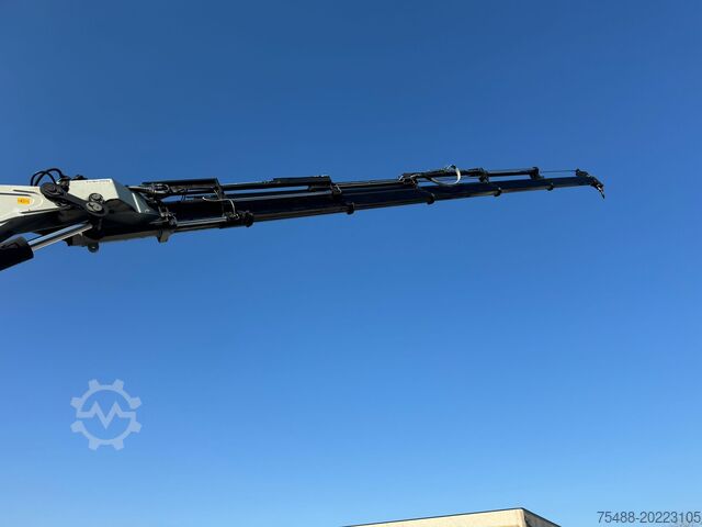 Truck-mounted crane Volvo FH 12- 420 CASSONE+GRU PM 37 BIANCO 6X2