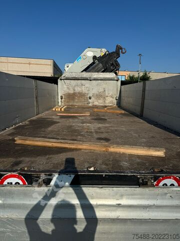 Truck-mounted crane Volvo FH 12- 420 CASSONE+GRU PM 37 BIANCO 6X2