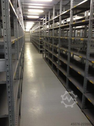 Fachbodenregal Schäfer 30 lfm Fachboden Schäfer verzinkt H2,5m R3000 Auflast 100 kg