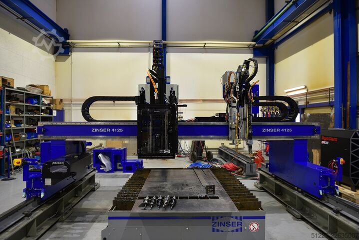 Plasma cutting machine ZINSER 4125