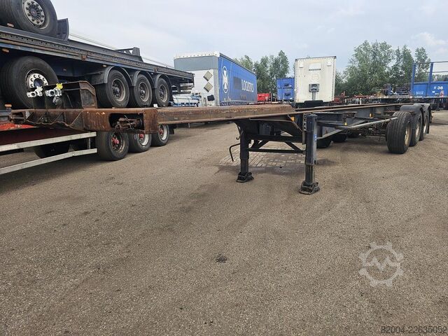 Transport von Containern VAN HOOL 40 FOOT  CONTAINER CHASSIS / 20 FOOT/ STEEL SUS...
