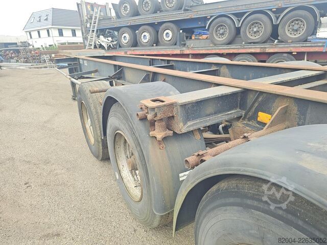 Container transport VAN HOOL 40 FOOT  CONTAINER CHASSIS / 20 FOOT/ STEEL SUS...