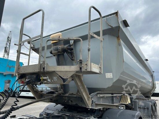 Tipper semitrailer SCHWARZMüLLER KIPPMULDE 25M³, SAF, ROLLPLANE, PODEST, HYVA