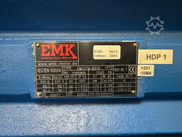 2000 bar 34 l/min Electric HD Unit Woma EG 250M-P20