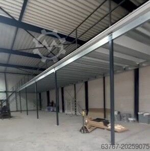 Lagerbühne | Stahlbühne | Mezzanine ab 25m² und größer, Traglast: 500 kg/m² | 5,0 x 5,0 m | Lichte Höhe: 3,0m