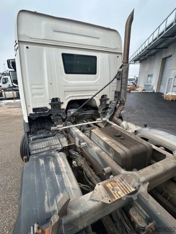 Three-sided tipper truck SCANIA P450 XT ,8X4 MEILLER GESTEINSKIPPER, BORDMATIK,  RETARDER