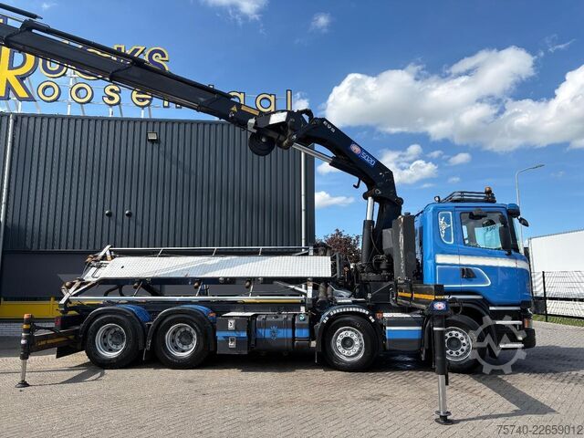 Cable system Scania R 490 + HMF 5020 - 6X EXT. + JIB 5X EXT. + EURO...