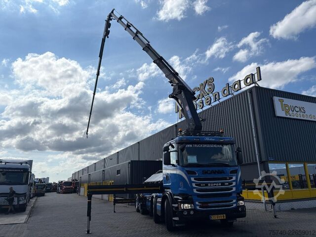 Cable system Scania R 490 + HMF 5020 - 6X EXT. + JIB 5X EXT. + EURO...