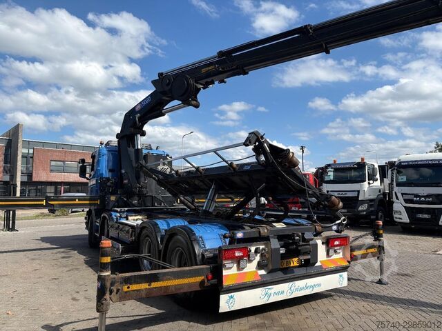 Cable system Scania R 490 + HMF 5020 - 6X EXT. + JIB 5X EXT. + EURO...