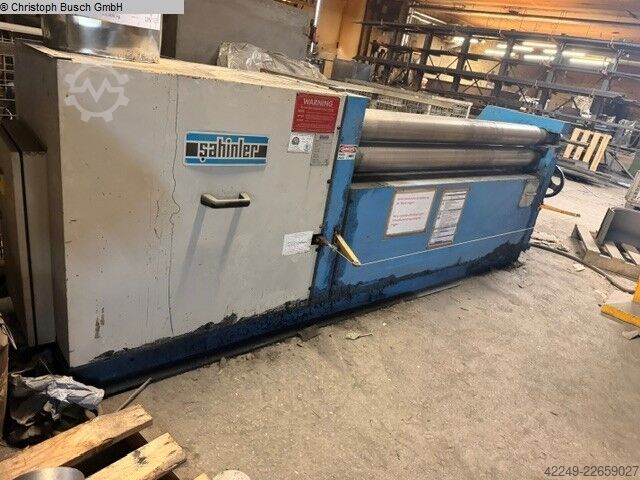 Plate Bending Machine - 3 Rolls SAHINLER MRM-S