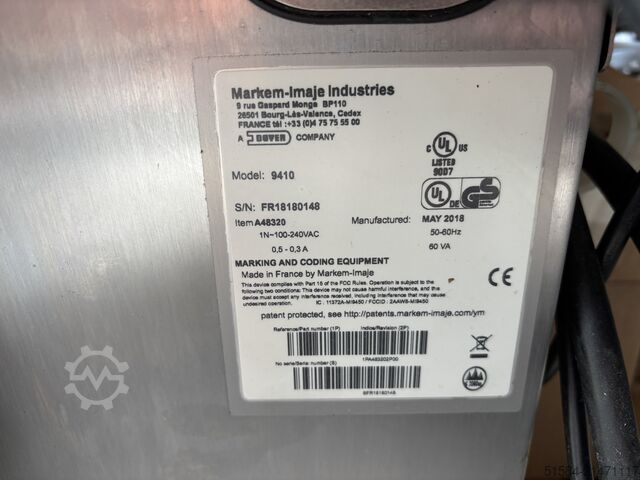 Inkjet coder Markem Imaje 9401