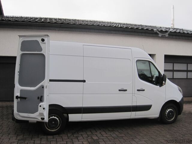 Box van high + long Opel Movano 2,3 D L2H2 Schwingsitz 270° Türen